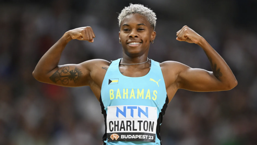 Bahamian Devynne Charlton sets new 60 m hurdles record
